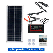 Enagua Mart 1000W Solar Panel Kit - 12V Solar Cell with 10A-100A Controller for RV, Car, Home, and Outdoor Use - Enagua Mart