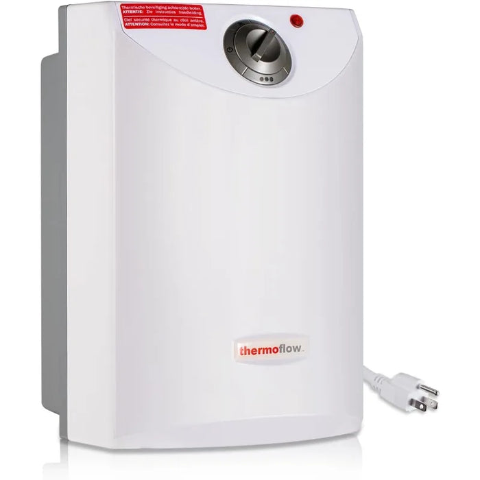 Enagua Mart Thermoflow Electric Mini Tank Water Heater - 4.0 Gallon, 120V Under-Sink Hot Water Heater