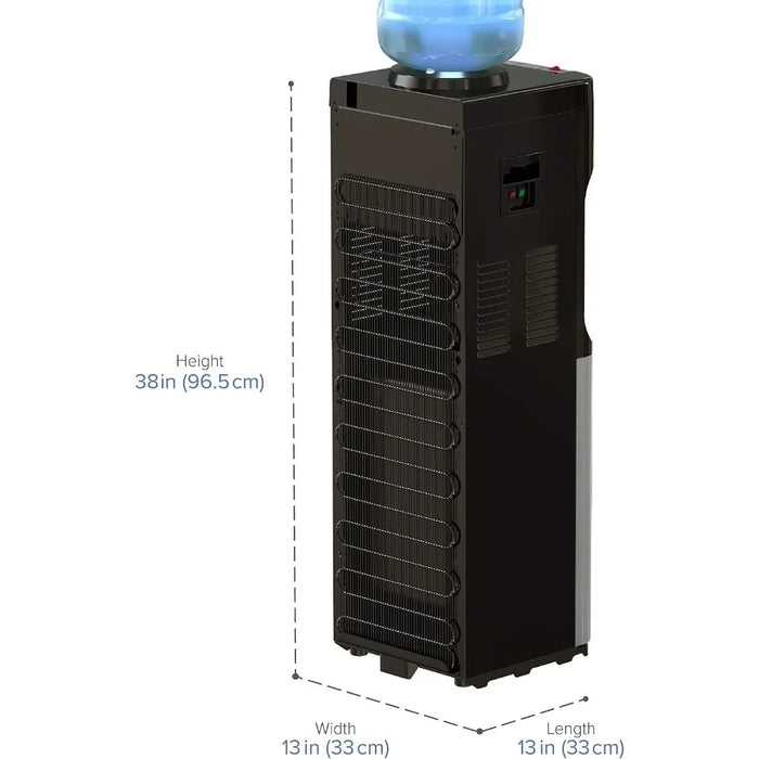 Enagua Mart Top Loading Water Cooler Dispenser – Tri-Temperature with Child Safety Lock