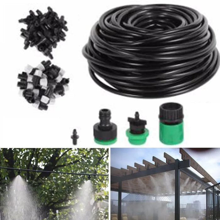 Enagua Mart 20M Cooling Spray System Nozzle - Automatic Watering Device