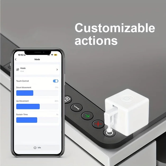 Enagua Mart ZigBee Smart Fingerbot Plus - Smart Life Control Switch Pusher with Alexa and Google Home Integration