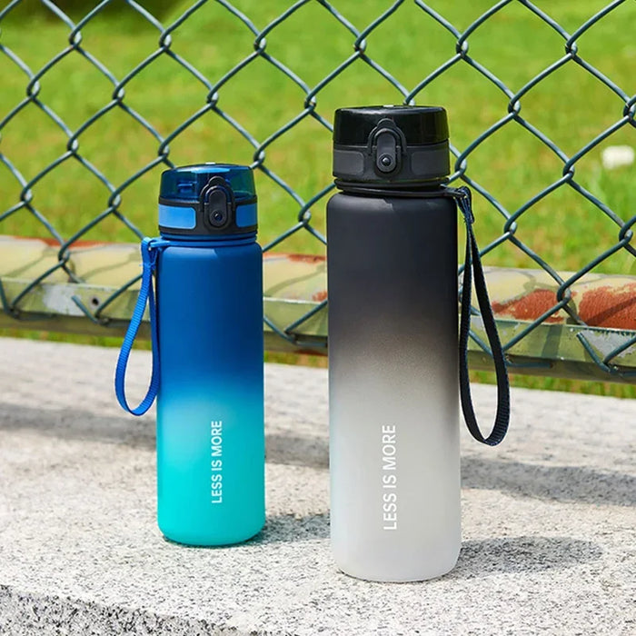 Enagua Mart Portable Gradient Color Water Bottle - Large Capacity Leak-Proof