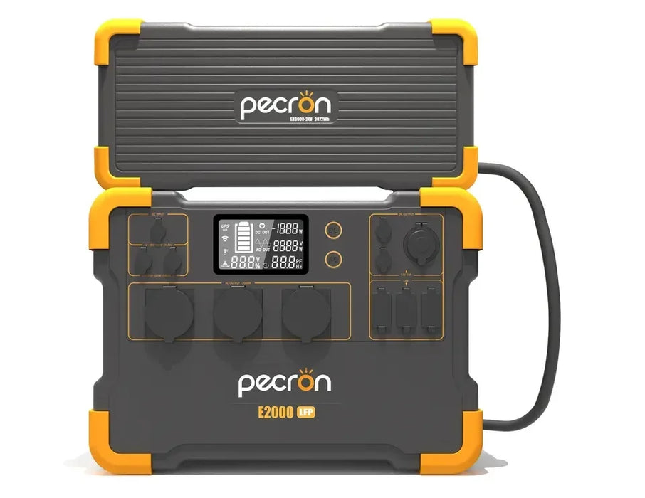 Enagua Mart Pecron E2000LFP Portable Power Station - 8000Wh Superior Fast Charge Solar Generator