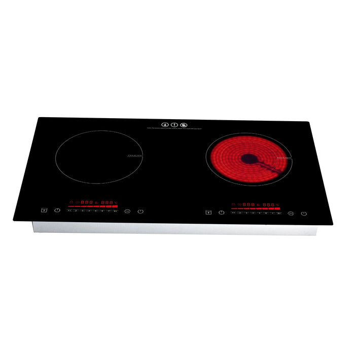 Enagua Mart Double Burner High-Quality Induction Cooktop - Portable and Energy Efficient for Home and Outdoor Use