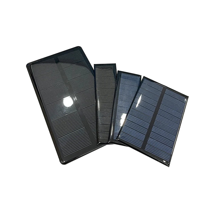 Enagua Mart Wholesale Mono Poly Mini Solar Panel - 0.5V-9V DIY Epoxy Board for Solar Chargers and Photovoltaic Projects