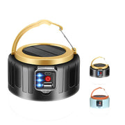 Enagua Mart Solar LED Camping Lantern - Waterproof, USB Rechargeable Power Bank for Outdoor Use - Enagua Mart