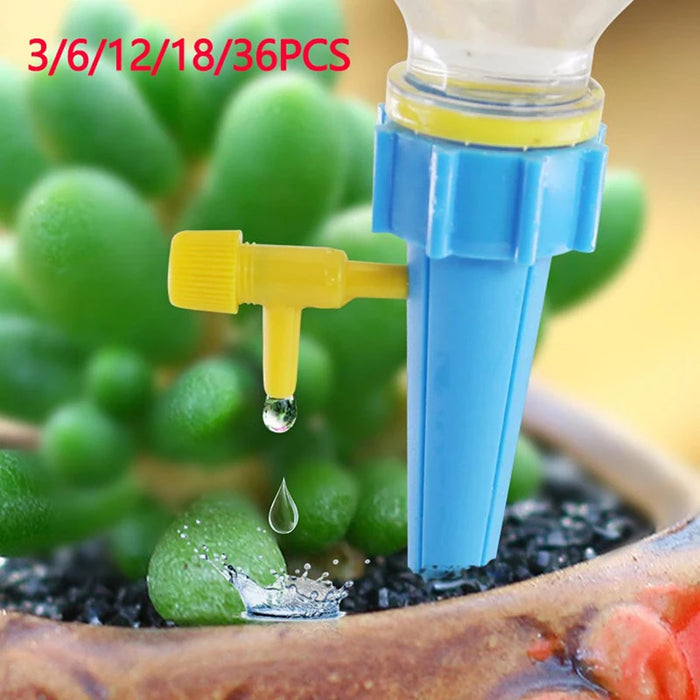 Enagua Mart Automatic Drip Irrigation System – Garden and Greenhouse Watering Set with Sprinklers and Nozzles