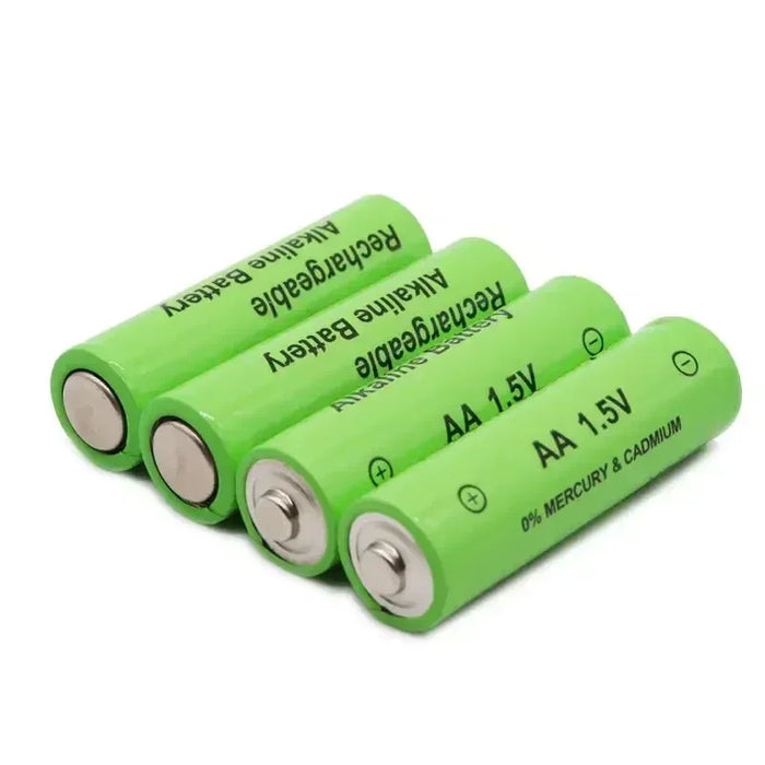 Enagua Mart 1.5V AA Rechargeable Batteries - 4800mAh Lithium-Ion High-Capacity Pack