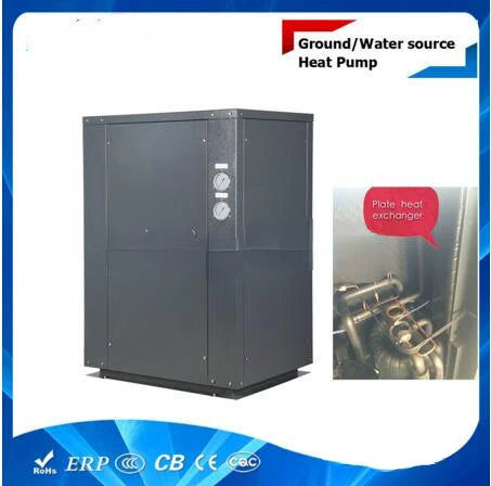 Enagua Mart 8.2kW Geothermal Water-to-Water Heat Pump - Ground Source Heating for Hot Water Systems