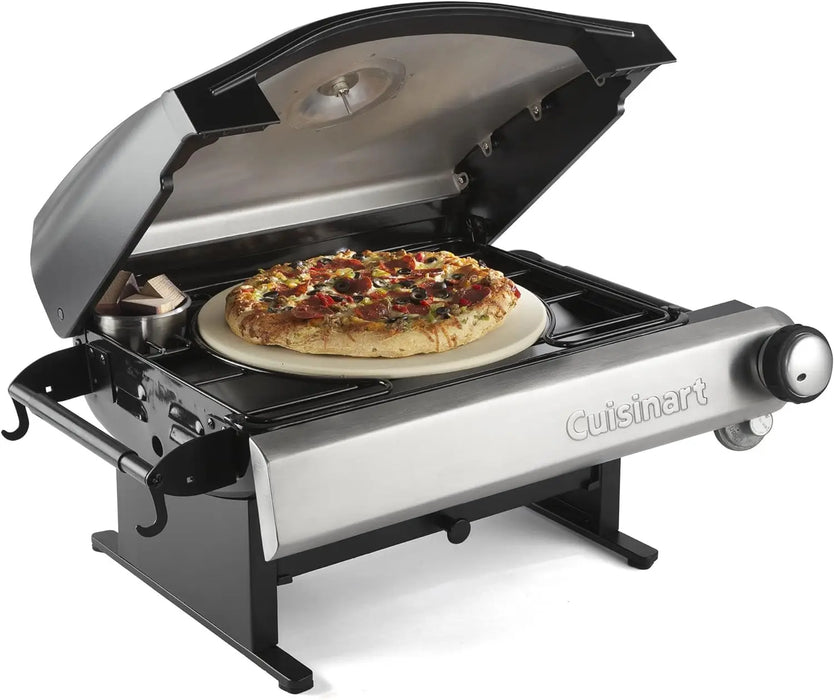 Enagua Mart Cuisinart CPO-600 Portable Outdoor Pizza Oven - Premium Pizza Oven for Backyard & Camping