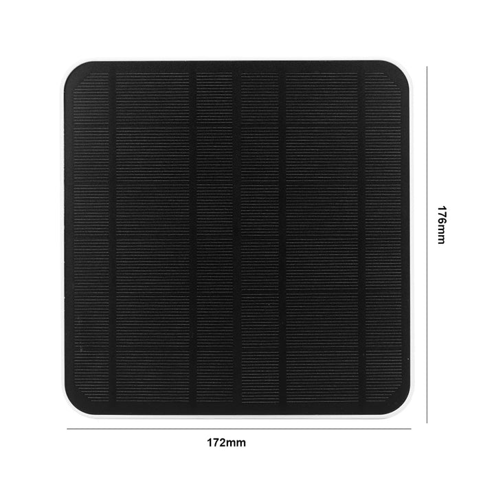 Enagua Mart 10W-30W Solar Panel Kit - 6V Solar Power Solution for EufyCam and Home Security Camera Systems