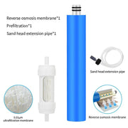 Enagua Mart Portable Hand Pump RO Water Filter Purifier - Emergency Survival Kit for Hiking, Camping, and Travel - Enagua Mart