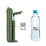 Enagua Mart Portable Hand Pump RO Water Filter Purifier - Emergency Survival Kit for Hiking, Camping, and Travel - Enagua Mart