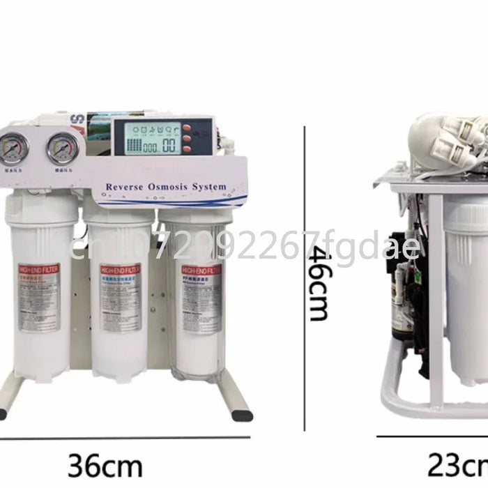 Enagua Mart 800-1200-1600 GPD Level 5 RO System - Smart Auto Water Purifier with Aquarium Filter