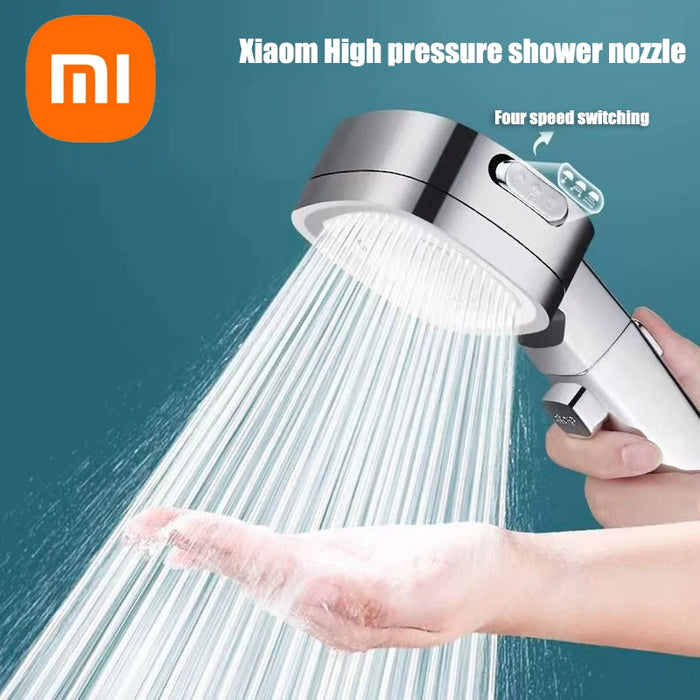 Enagua Mart Xiaomi High-Pressure Shower Head - 3 Modes Water-Saving Adjustable Sprayer for Home Bathroom