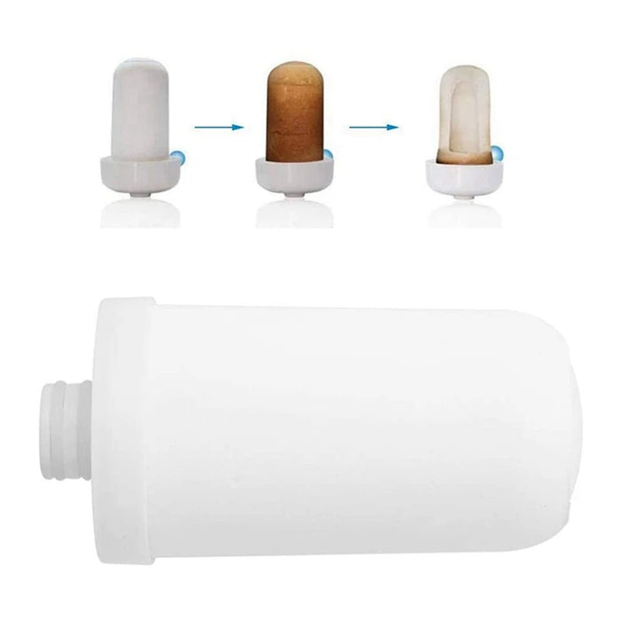 Enagua Mart 10pcs Ceramic Water Tap Filter Cartridges - Replacement for Kitchen Faucet Purifier