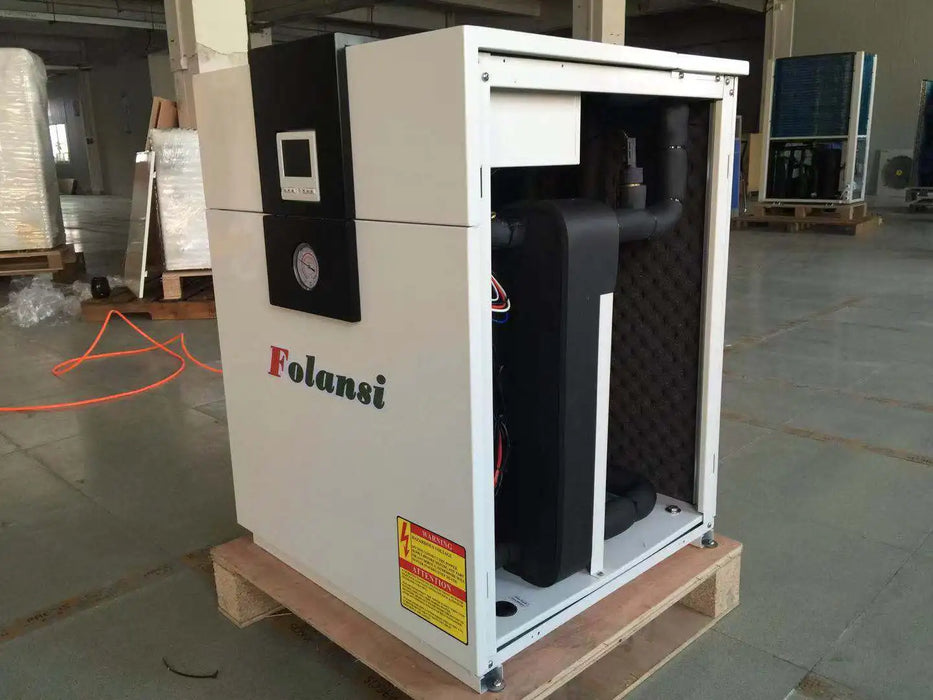 Enagua Mart 11kW Water-to-Water Heat Pump - Geothermal Heating and Cooling System for Home and Commercial Use