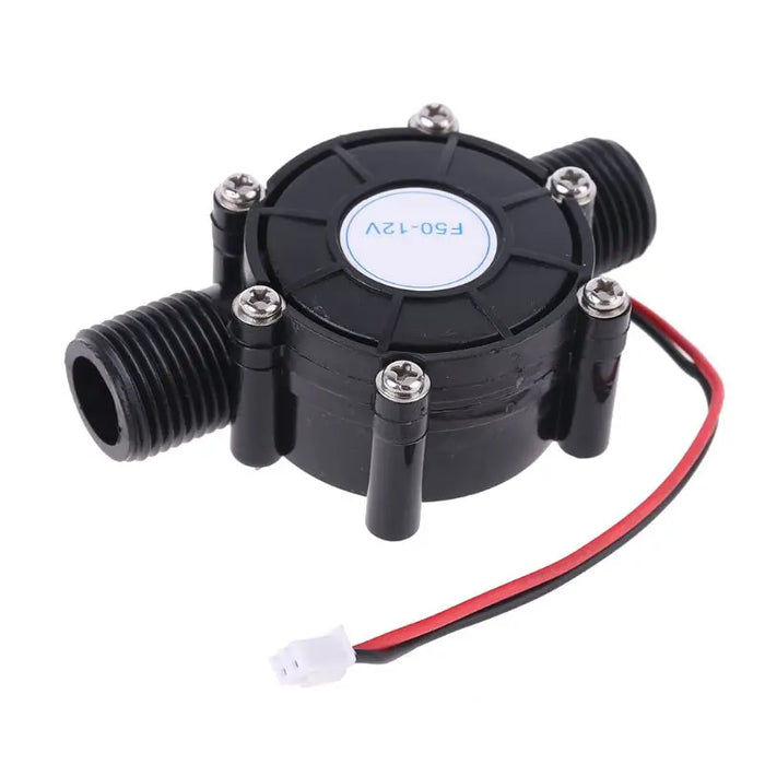 Enagua Mart DC 12V 10W Micro Hydro Generator - G1/2 Male Thread Mini Water Turbine