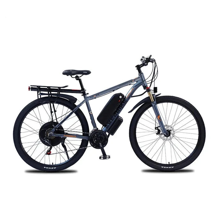 Enagua Mart 29-Inch Electric Fat Tire Mountain Bike - 1000W Motor, 48V Battery, All-Terrain Snow E-Bike for Adults