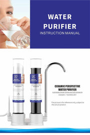 Enagua Mart English Version of Water Purifier - Household Kitchen Transparent Ceramics Filter - Enagua Mart