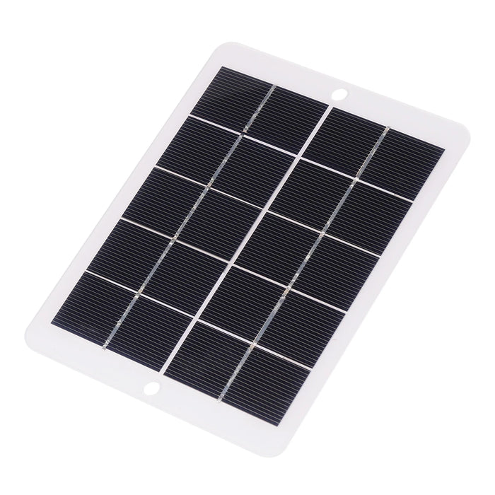 Enagua Mart 3W Portable Solar Charger Panel - 5V USB Solar Battery Generator for Mobile Phones and Outdoor Power Banks