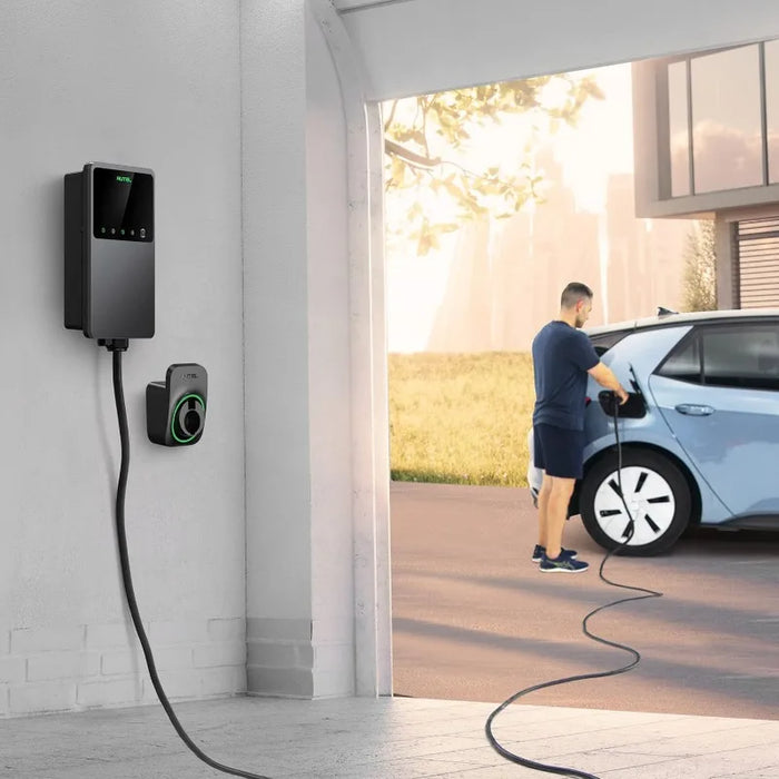 Enagua Mart Maxicharger Home Electric Vehicle EV Charger - Up to 50 Amp 240V Level 2, WiFi and Bluetooth Enabled