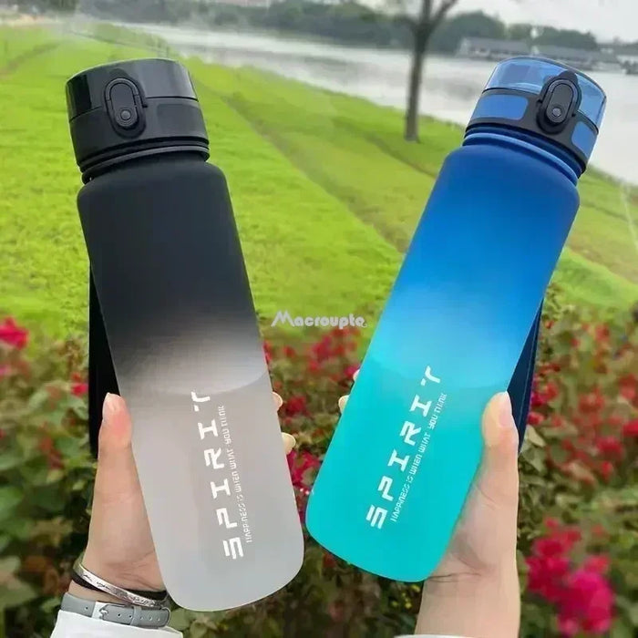 Enagua Mart 1 Liter Large Capacity Sports Water Bottle - Leak-Proof, Portable for Outdoor and Gym