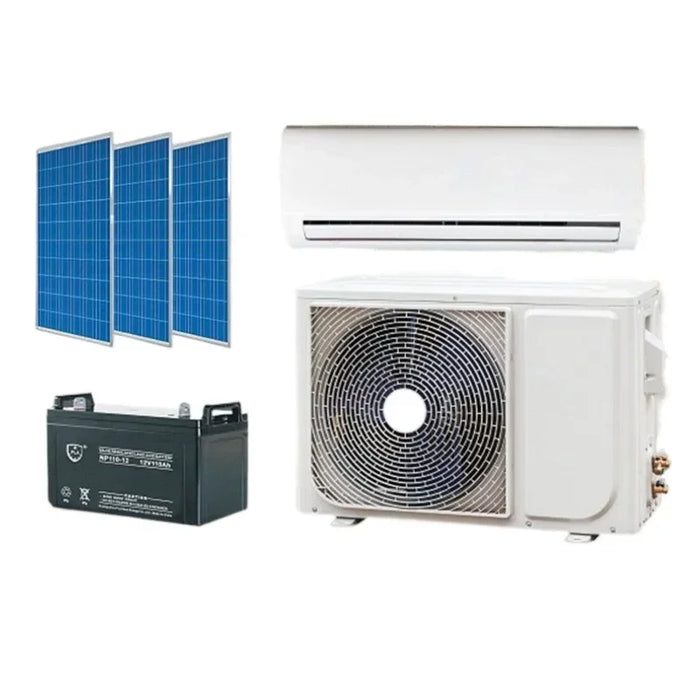 Enagua Mart High Quality 0 Electricity Household Solar Air Conditioner - 0.75 HP Hybrid DC Split Off-Grid Air Conditioner