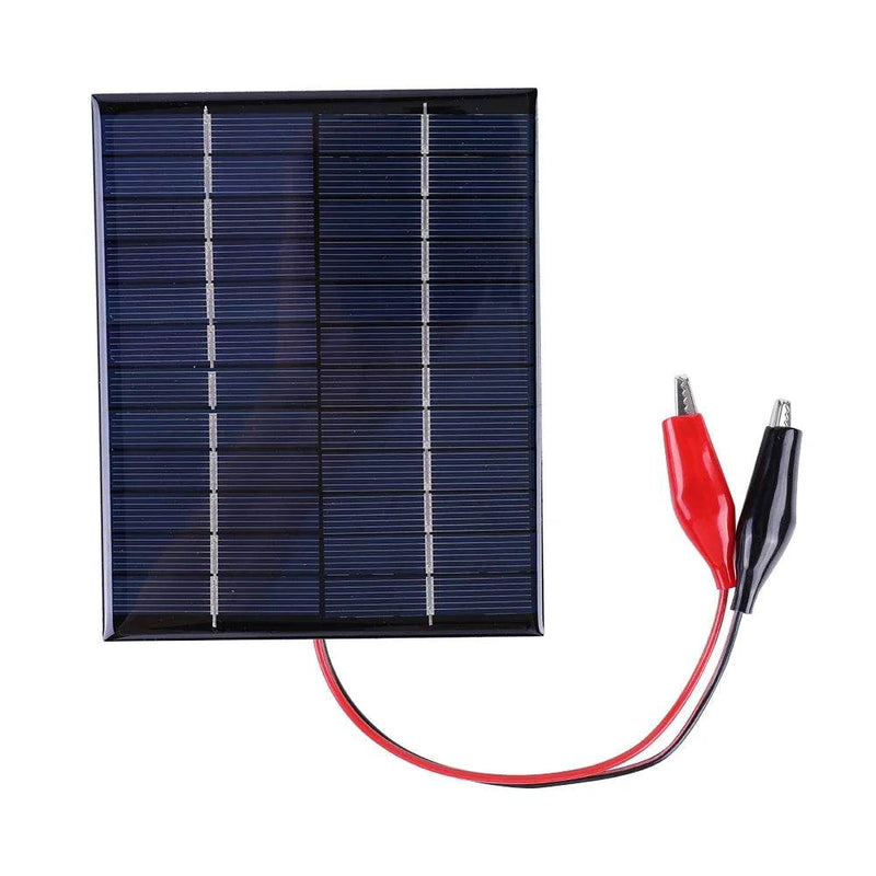 Enagua Mart 10W Waterproof Solar Panel - 5V/12V Outdoor DIY Polysilicon Solar Charger for Battery Charging - Enagua Mart