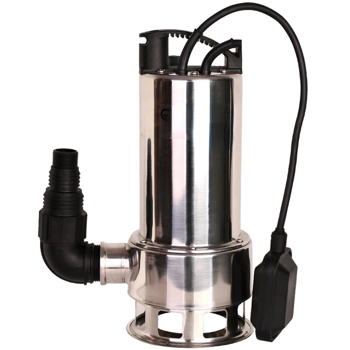 Enagua Mart Stainless Steel Submersible Pump - High Head and High Power Sewage Horticultural Fountain Water Pump, 220V