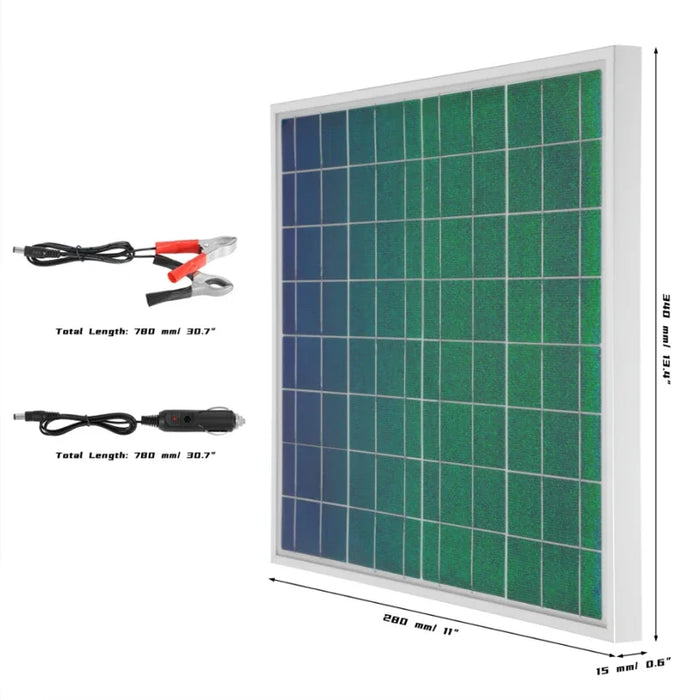 Enagua Mart 600W/300W Solar Panel Kit - 18V Aluminum Frame Monocrystalline Portable Solar Cell Power Bank for Phone, Outdoor, Camping, Mobile, RV