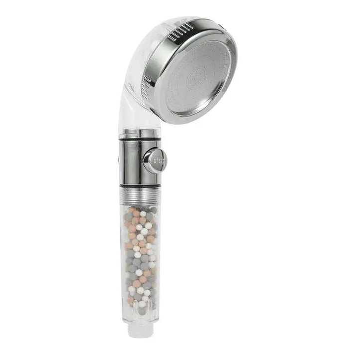 Enagua Mart LED Anion Shower Head - Temperature-Control Spa Shower with 7-Color LED Lighting and Pressurized Water-Saving Design