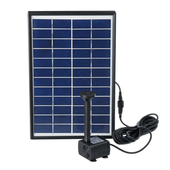 Enagua Mart 6W 500L/H Solar Power Water Pump - Garden Landscape Floating Fountain for Outdoor Decoration