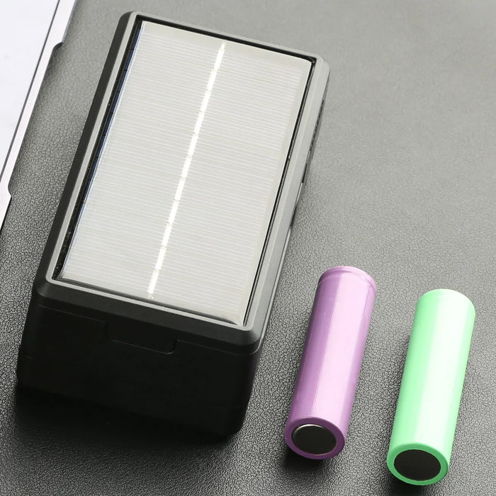 Enagua Mart Battery Charger - 2 Slots for 26650, 21700, 18650, and Other Lithium Batteries with Type-C Input