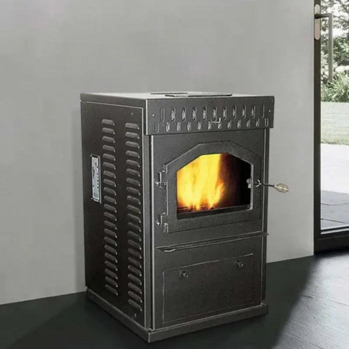 Enagua Mart Energy Saving Powerful Heaters Stove - 40 kW Biomass Wood Pellet Heater