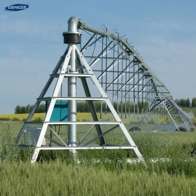 Enagua Mart Solar Powered Center Pivot Irrigation System - Farm Sprinkler with End Sprinkler