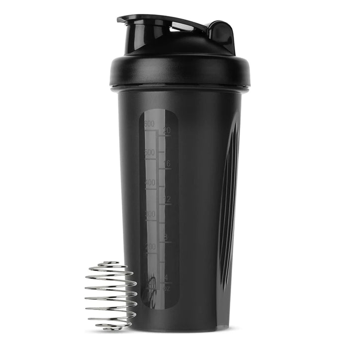 Enagua Mart 600ML Shaker Bottle (20oz) - Portable Protein Shaker for Fitness Enthusiasts and Athletes