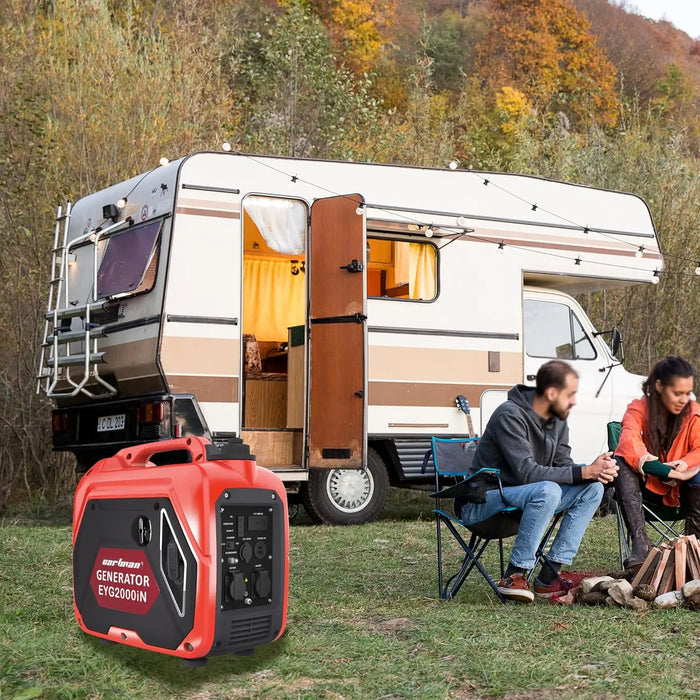 Enagua Mart 2000W Portable Inverter Generator - Super Quiet Power Backup for Home and Camping