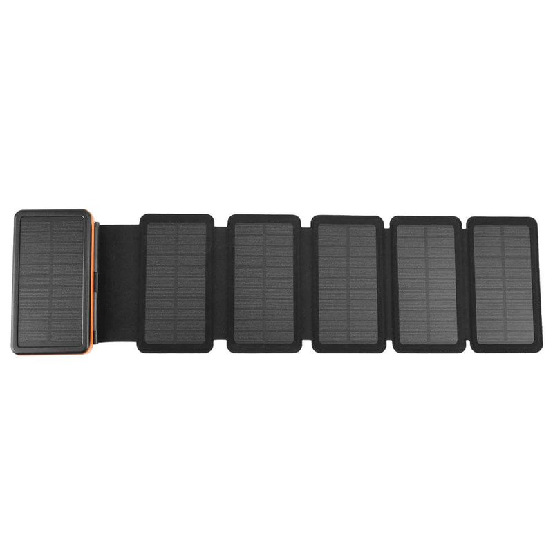 Enagua Mart Portable 20000mAh Solar Power Bank - Folding Solar Charger for Mobile Phones - Enagua Mart