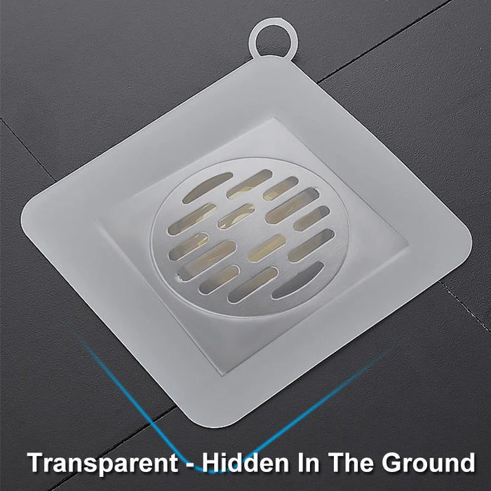 Enagua Mart Thick Silicone Floor Drain Deodorant Cover - Bathroom Insect-Proof Seal for Household Sewer Pipes