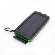 Enagua Mart 200,000mAh Solar Power Bank - Portable Large Capacity Charger Compatible with iOS, Android, USB-A, and USB-C, Fast Charging - Enagua Mart