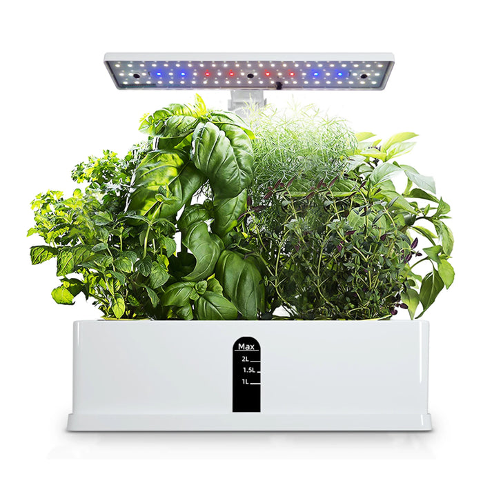 Enagua Mart Hydroponics Growing System - 9-Pod Indoor Garden Kit, Automatic Timing, 2L Water Tank