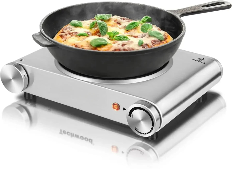 Enagua Mart Electric Hot Plate Single Burner - Portable Cooking Appliance