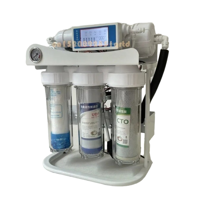 Enagua Mart 400-600 GPD Home Kitchen RO Water Purifier - Reverse Osmosis System with Pure Water Monitoring