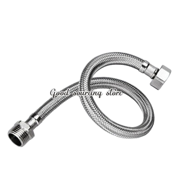 Enagua Mart SUS304 Plumbing Hose - European Standard G3/8 for Single Cold Faucet